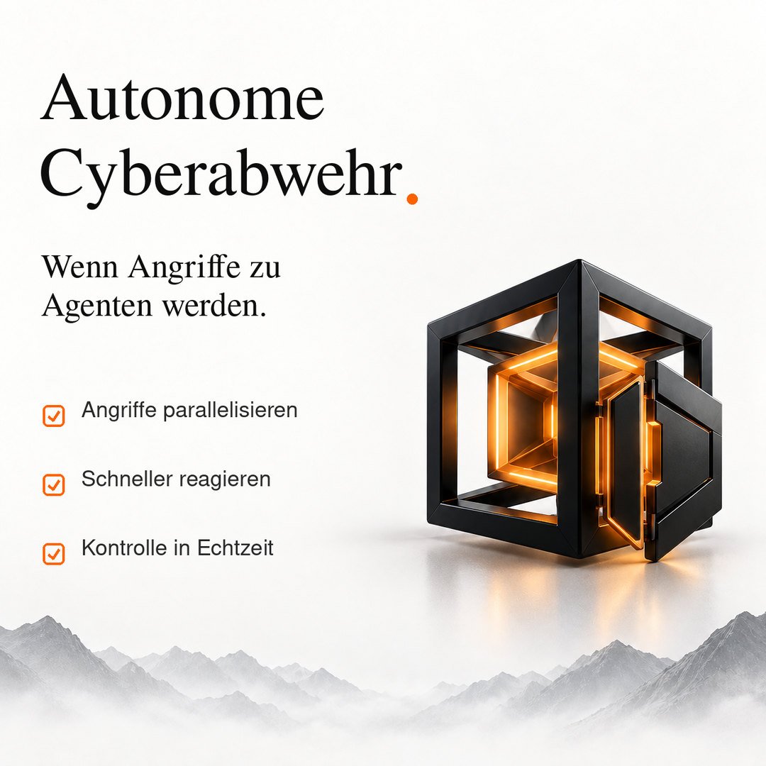 Autonomous cyber defense — Freedom Vault editorial graphic